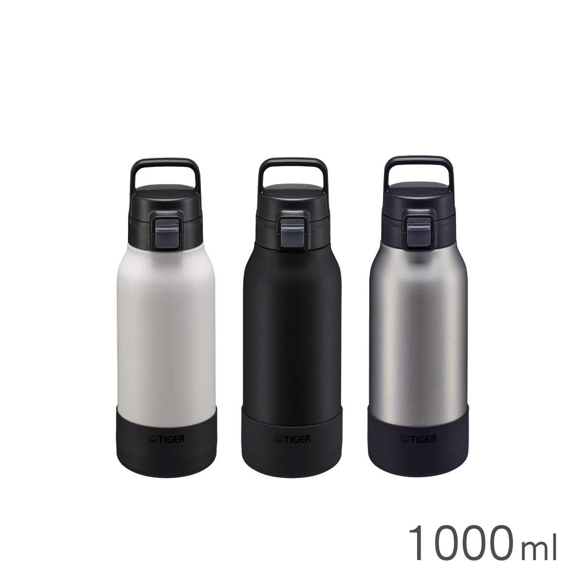 TIGER虎牌】抗菌加工運動型不鏽鋼保冷瓶1000ml (MTA-B100) – 日本虎牌