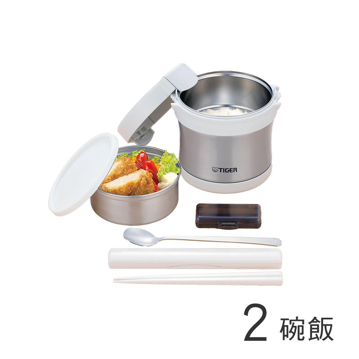TIGER虎牌】不鏽鋼保溫飯盒2碗飯(LXB-A100) – 日本虎牌- Taiwan
