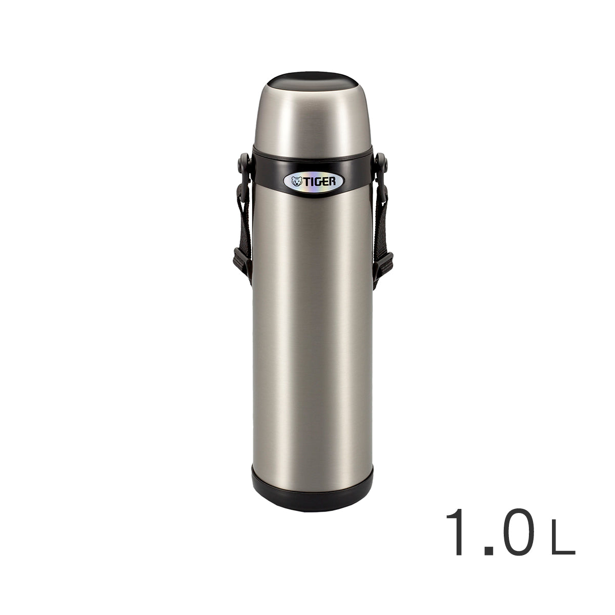 【背帶式】杯蓋型不鏽鋼真空保溫瓶1.0L (MBI-A100)
