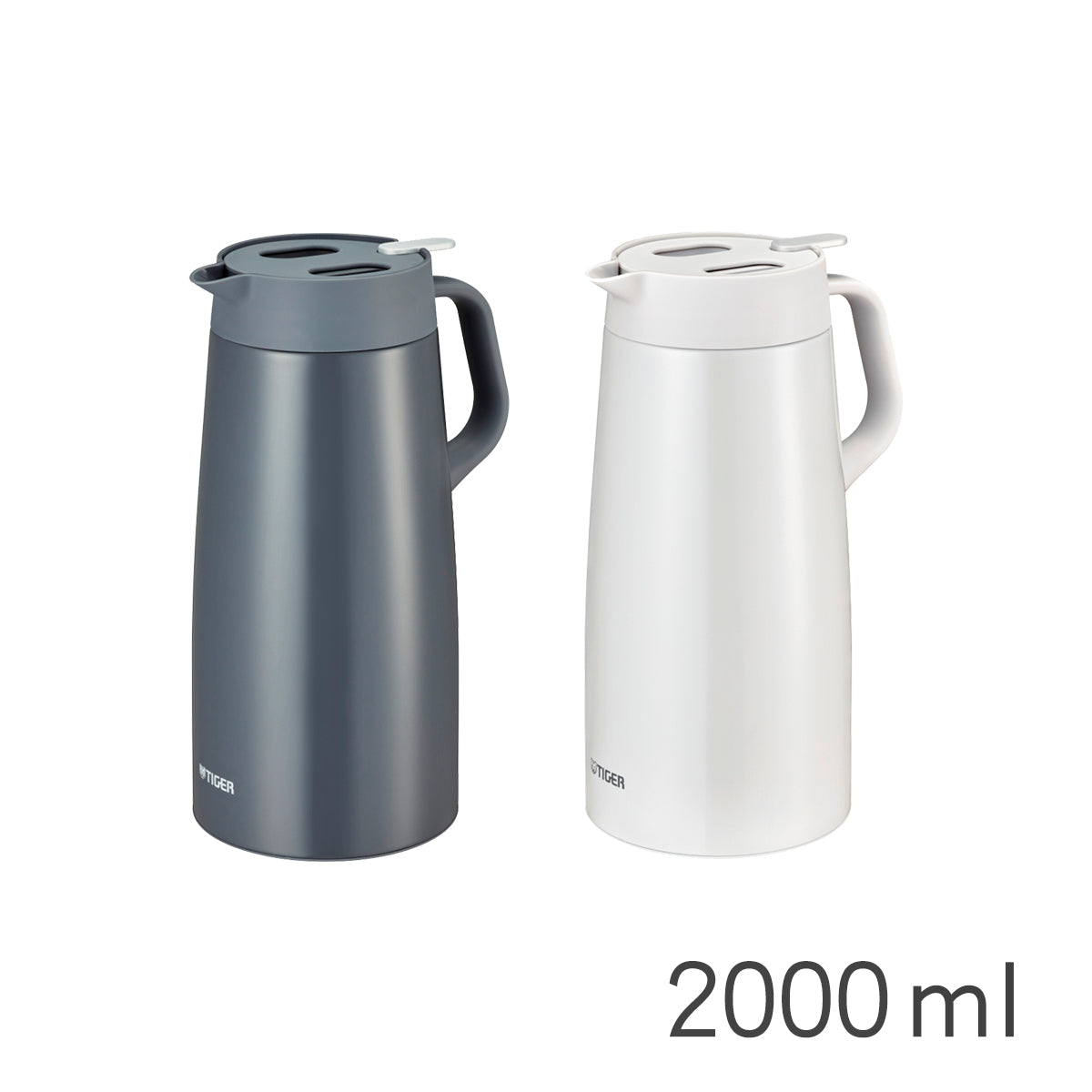 TIGER虎牌】北歐風提倒型不鏽鋼保冷保溫壺2.0L (PWO-A200) – 日本虎牌
