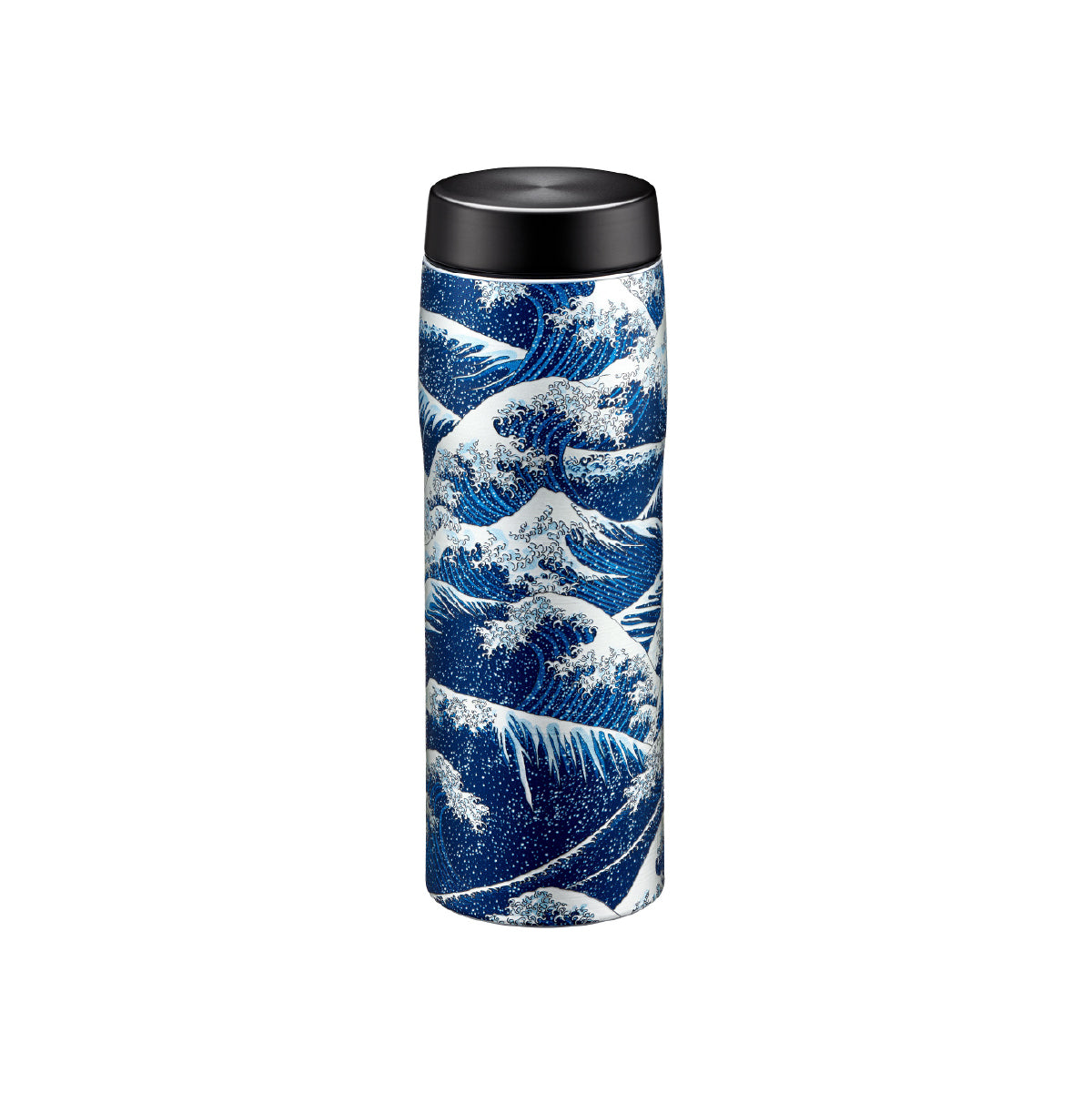 TIGER虎牌】日本3D立體層疊圖紋_旋蓋式不鏽鋼保溫保冷杯480ml (MJX