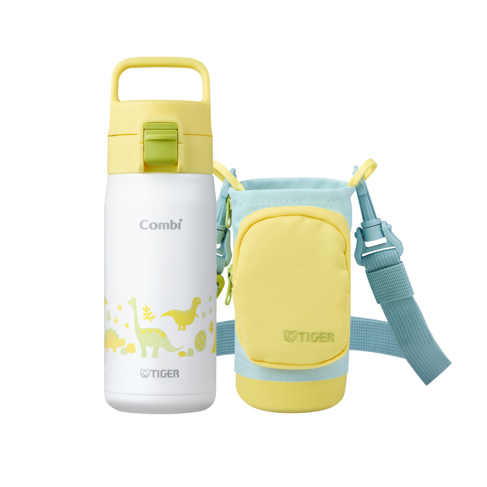 【抗菌加工】Combi x TIGER聯名 童用彈蓋型保溫瓶 500ml (MTA-A050)