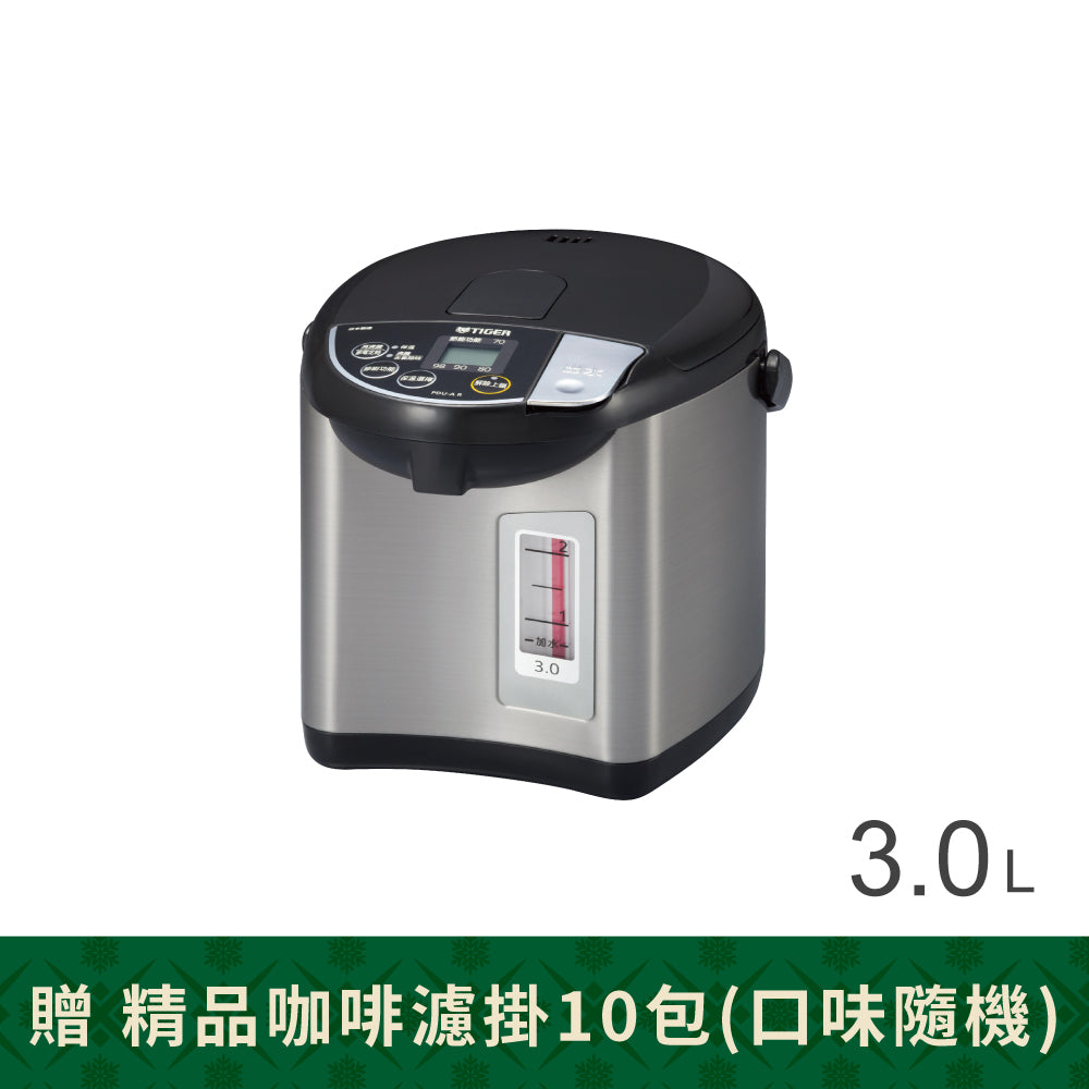 【日本製】超大按鍵電熱水瓶 3.0L (PDU-A30R)