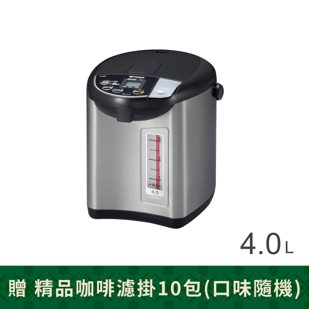 【日本製】超大按鍵電熱水瓶  4.0L (PDU-A40R)