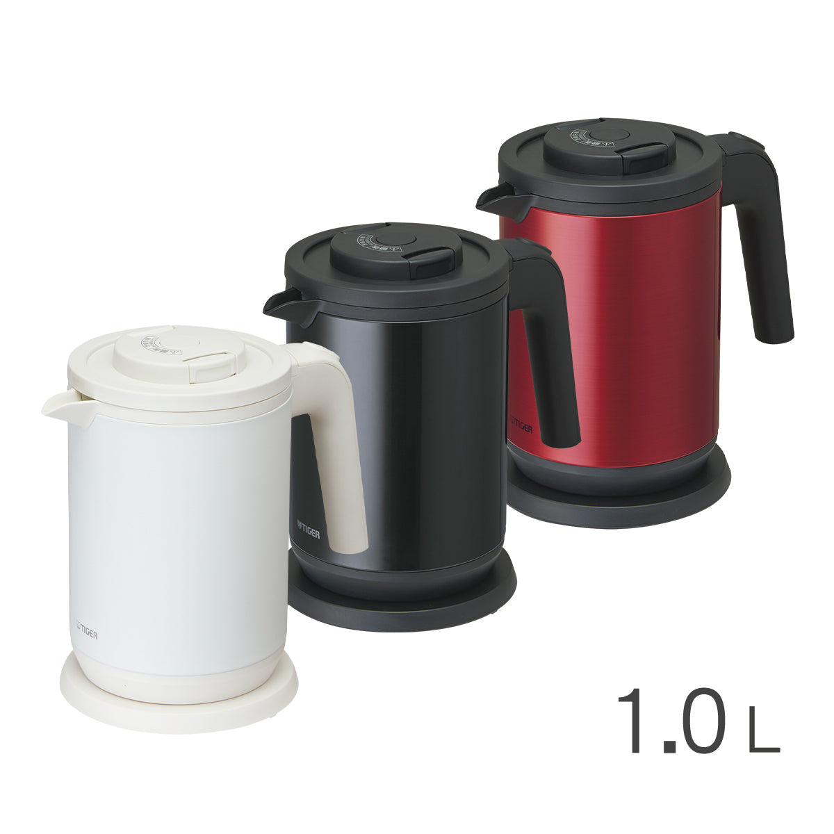 TIGER虎牌】6 SAFE+電氣快煮壺1.0L (PCK-G10R) – 日本虎牌- Taiwan