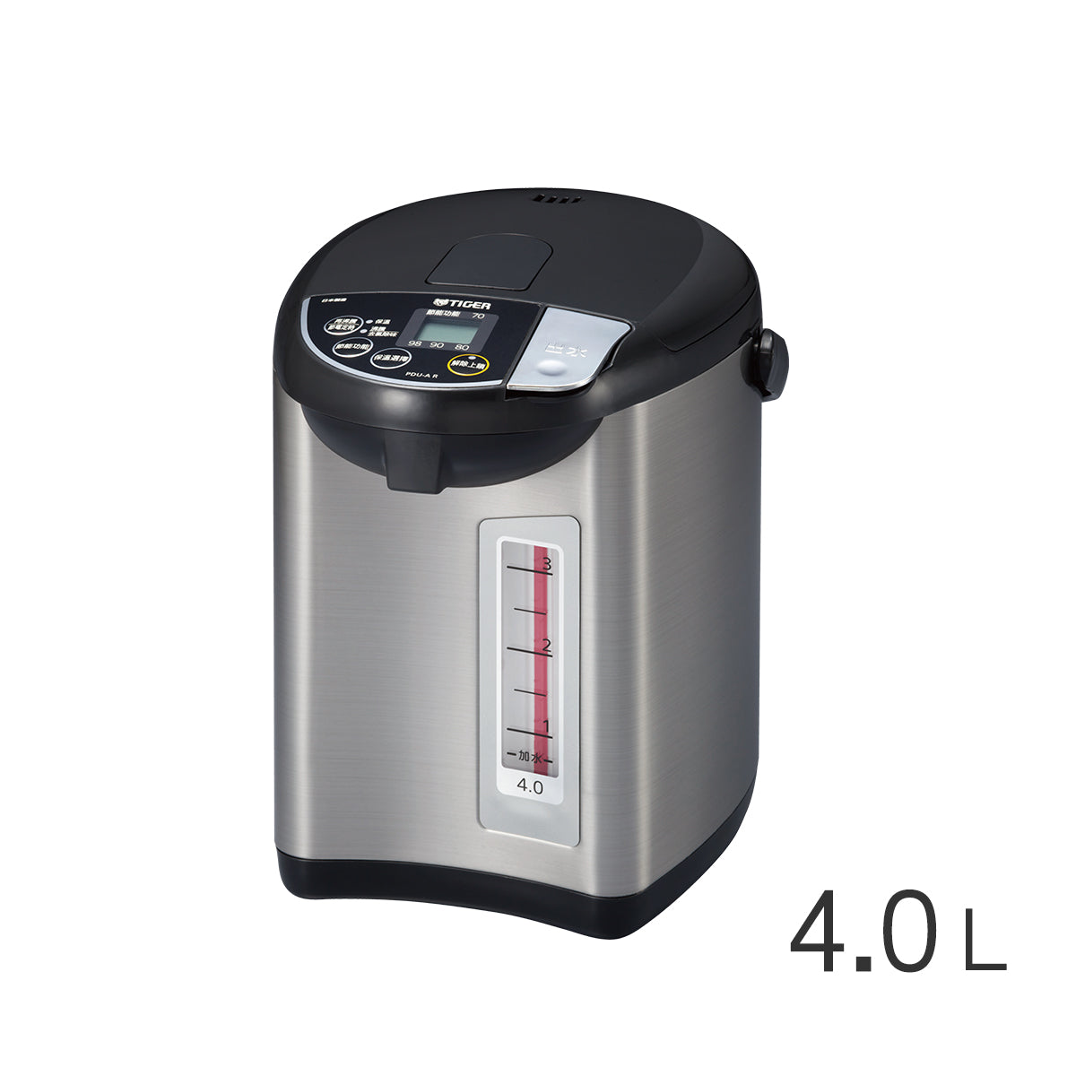 【日本製】超大按鍵電熱水瓶  4.0L (PDU-A40R)