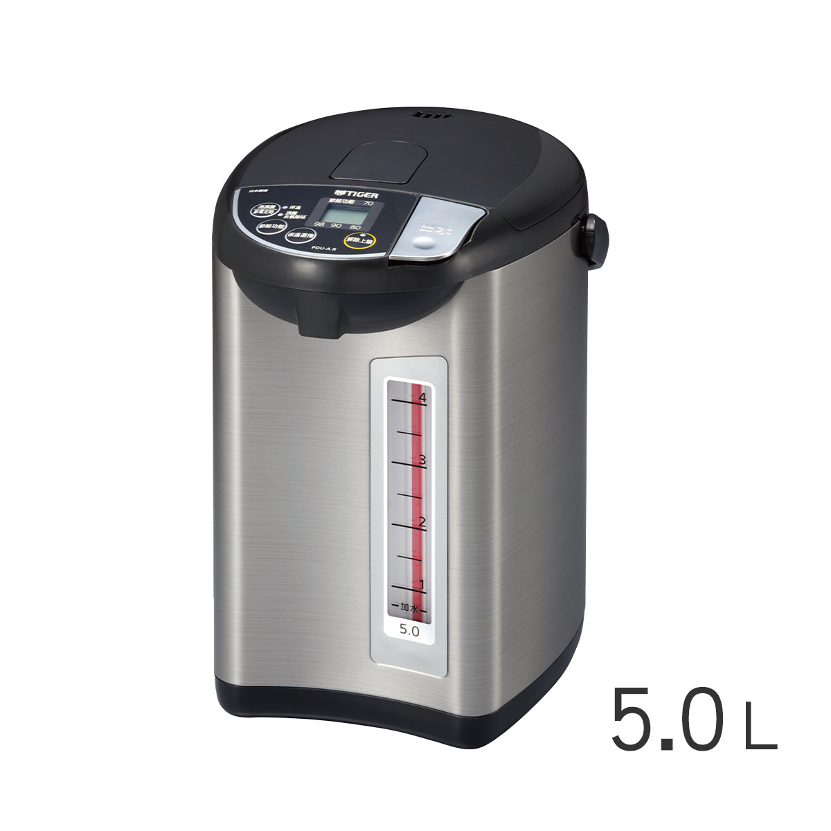 【日本製】超大按鍵電熱水瓶  5.0L(PDU-A50R)
