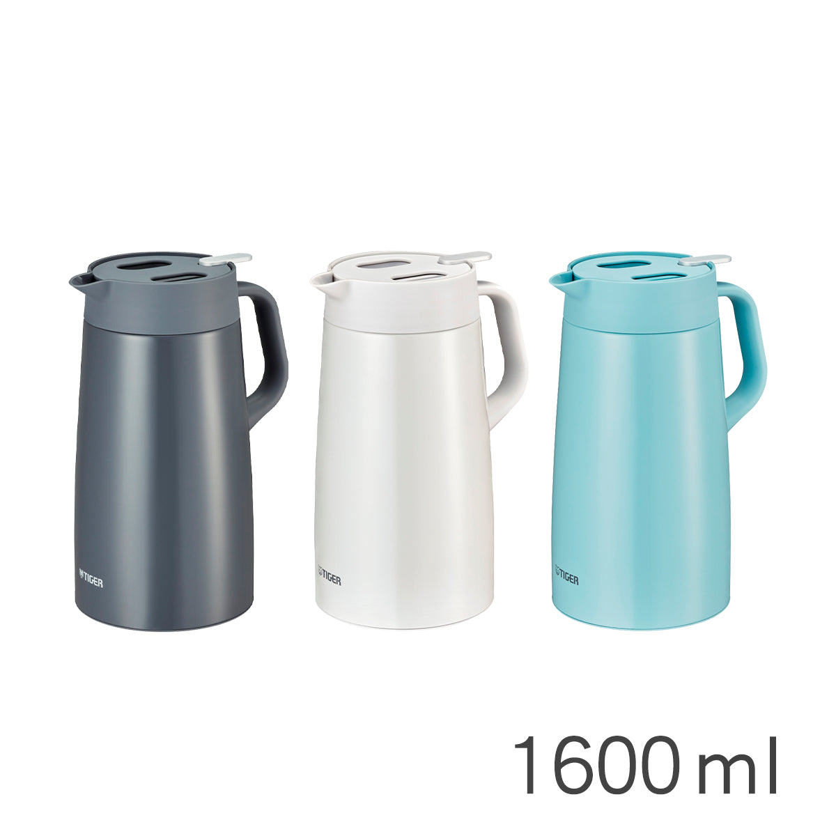 TIGER虎牌】北歐風提倒式不鏽鋼保冷保溫壺1.6L (PWO-A160) – 日本虎牌